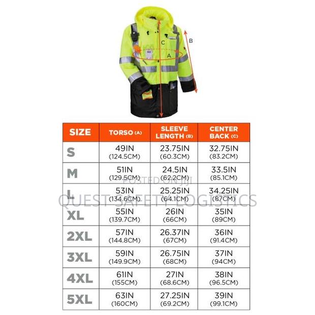 Reflective Cold Room Jacket