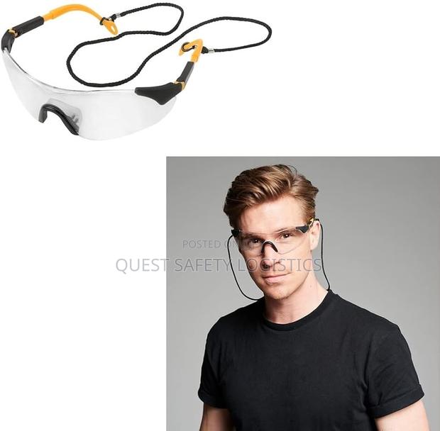 Safety Glasses With Rope Strap