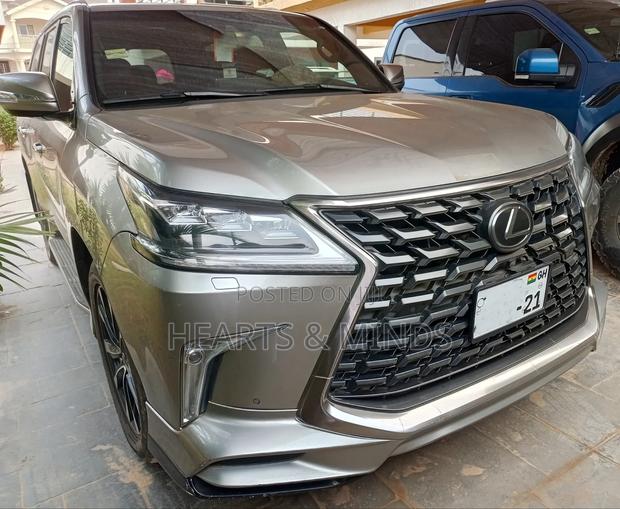 Lexus LX 570 AWD 2021 Brown photo 4
