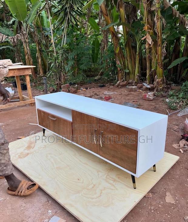 White and Brown TV Stand · Photo 4
