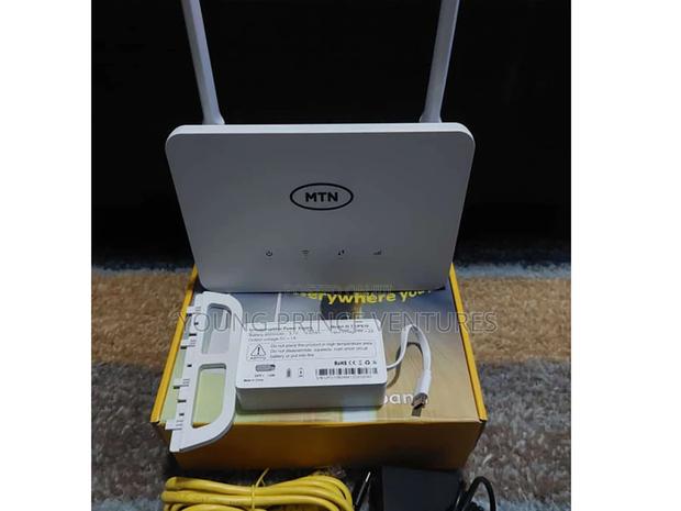 Brand New MTN Router With Long Lasting Power Bank