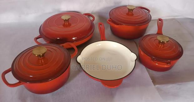 5pcs Cast Iron Set · Photo 2