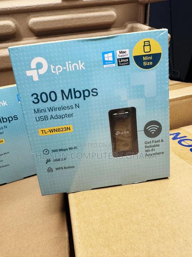 Tp-Link 300mbps Mini Wireless Adapter Tl-Wn823n