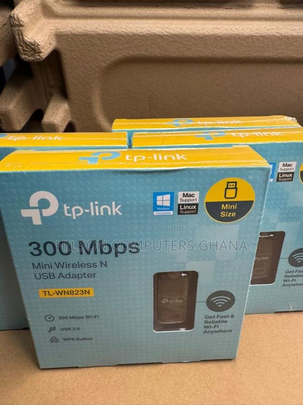 Tp-Link 300mbps Mini Wireless Adapter Tl-Wn823n photo 3