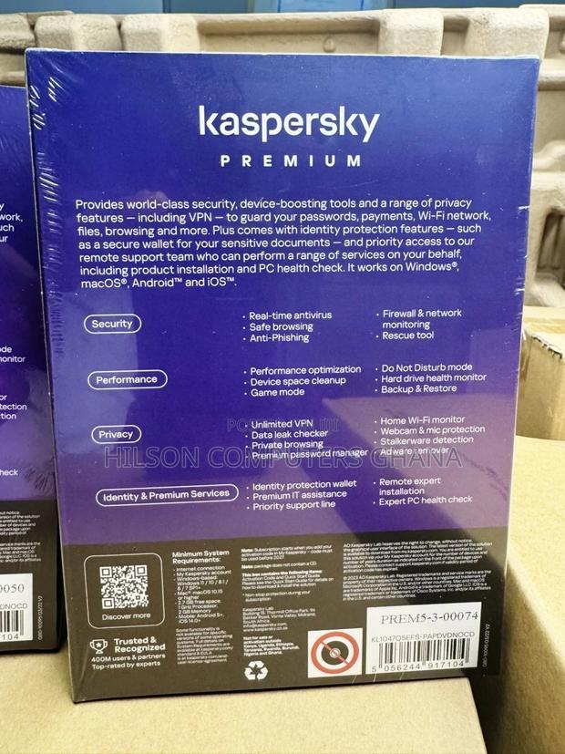 Kaspersky Premium Total Security 5 Users photo 2