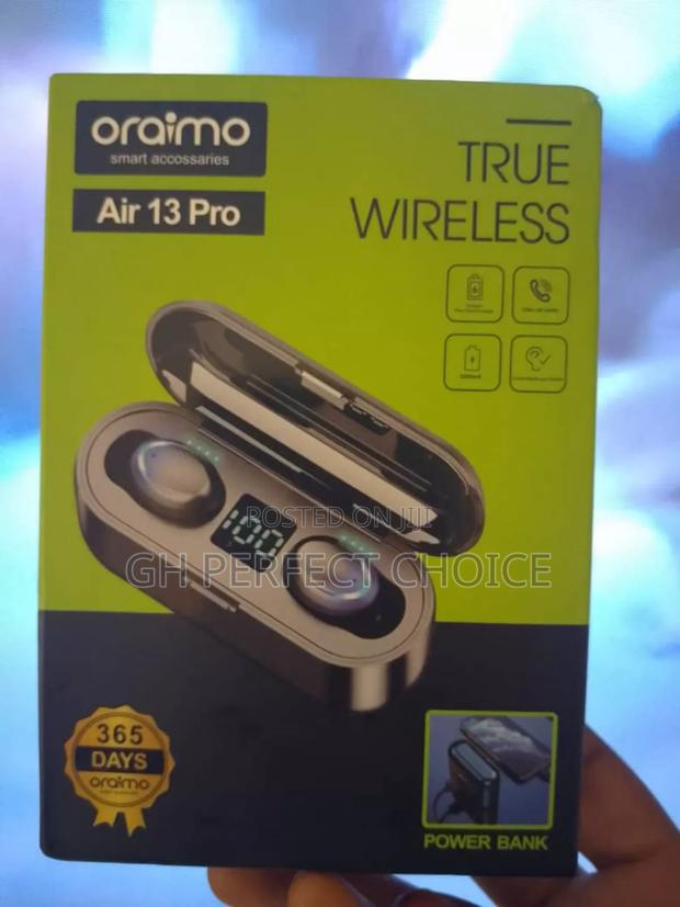 Genuine: Wireless Oraimo Airpods 13 Pro Earphones