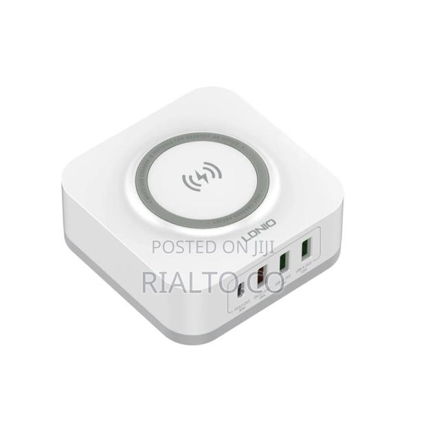 LDNIO AW004 | 32W Desktop Wireless Charger | Quad Ports