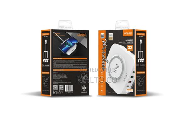 LDNIO AW004 | 32W Desktop Wireless Charger | Quad Ports photo 3