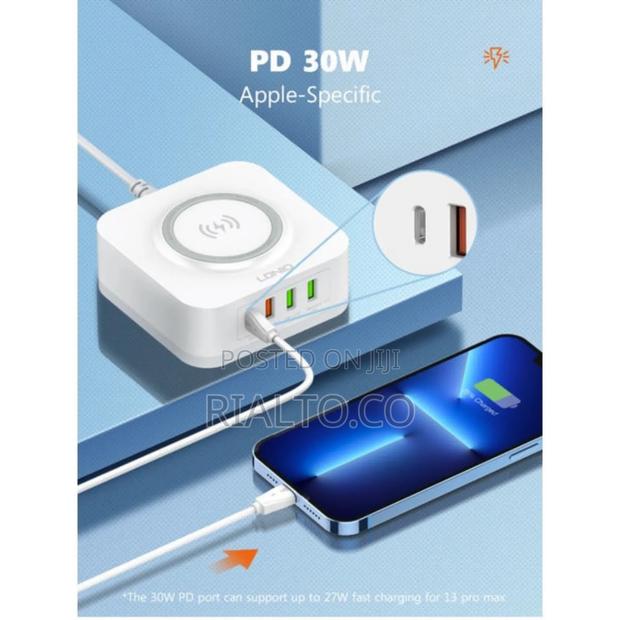 LDNIO AW004 | 32W Desktop Wireless Charger | Quad Ports photo 7