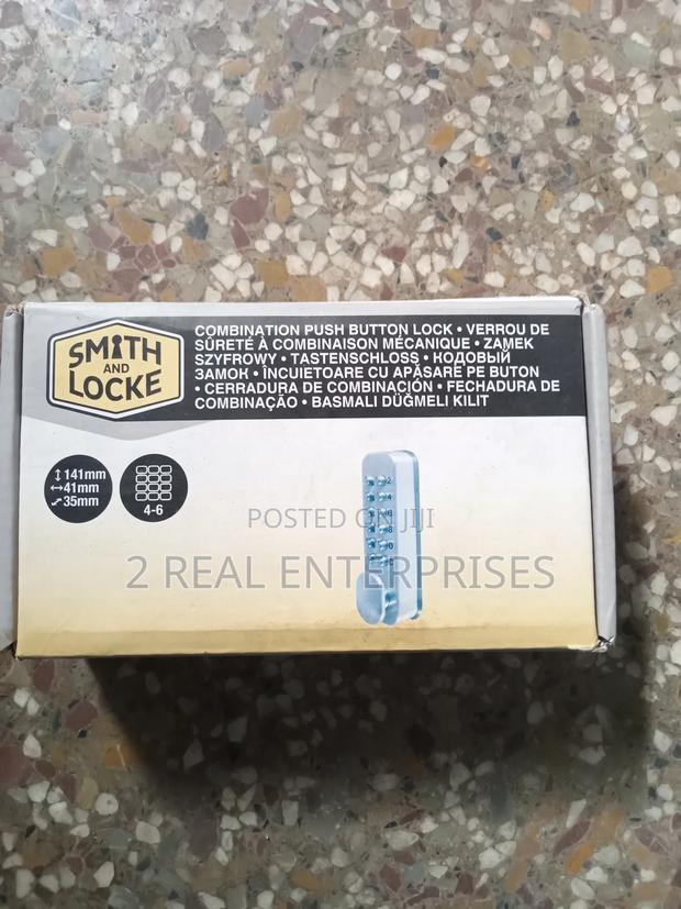 Smith and Locke Combination Push Button Lock · Photo 4