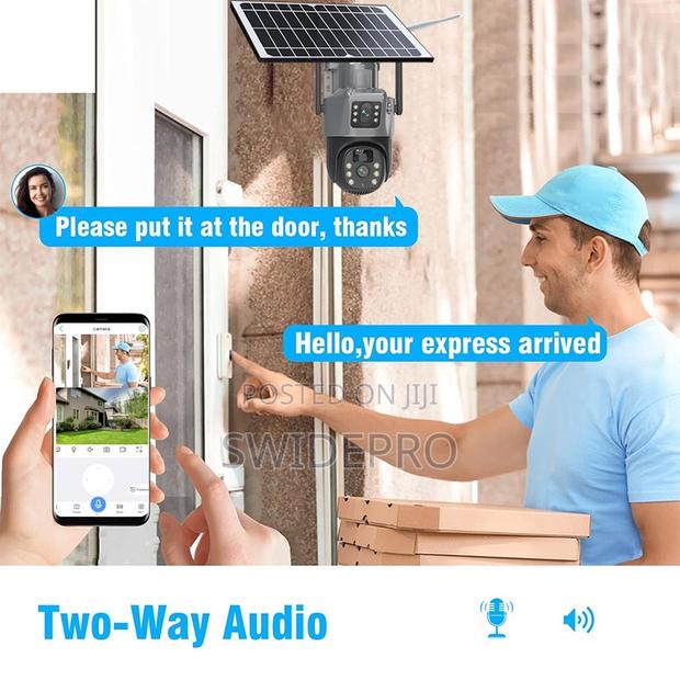 Solar Camera PTZ 4g Solar Sim + Dual Lens Smart Camera photo 2