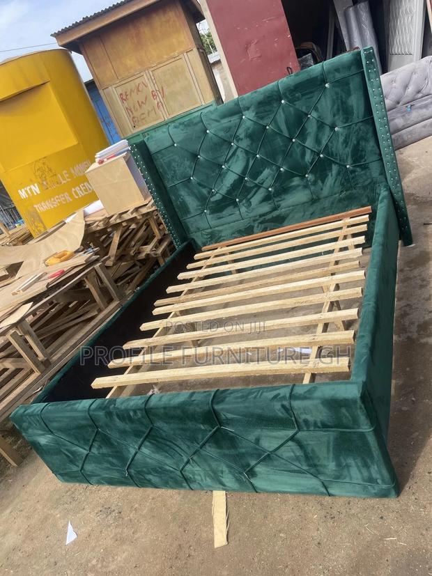 Green Double Bedframe (54x75)// Durable And Luxurious · Photo 2