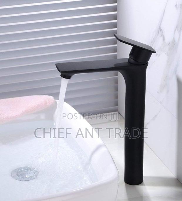 Tall Black Faucet. Hot Cold. HG950B · Photo 4