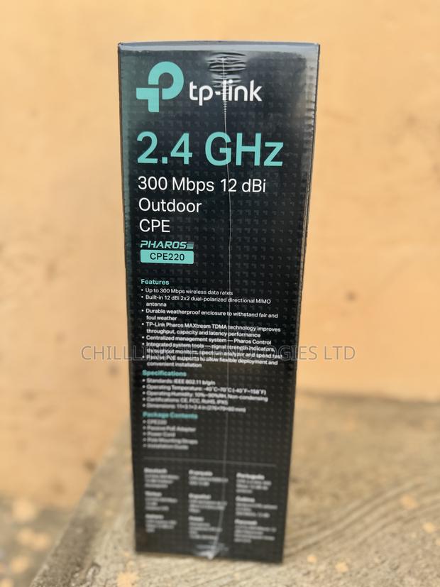 TP.Link 2.4 GHZ 300 MBPS 12 Dbi Outdoor CPE220 Access Point photo 4