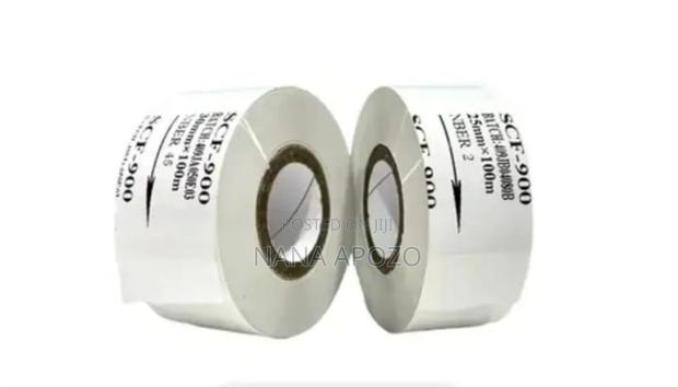 Coding Ribbon Roll White Color 30mmx100m · Photo 4