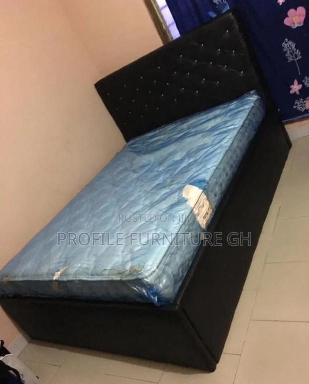 Black Bedframe ( Foreign Queen Size 60x80)//Free Delivery