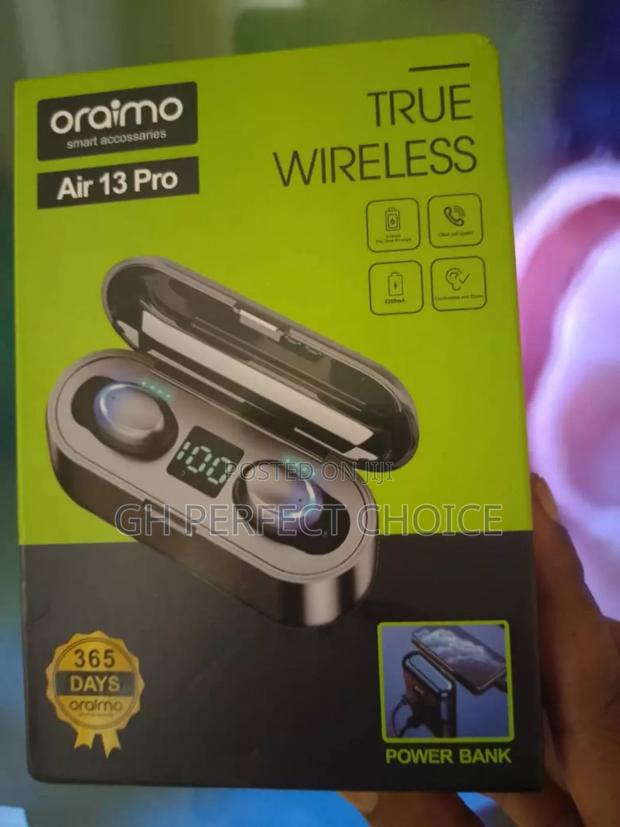 Authentic Oraimo = Airpods 13 Pro Wireless Headphones