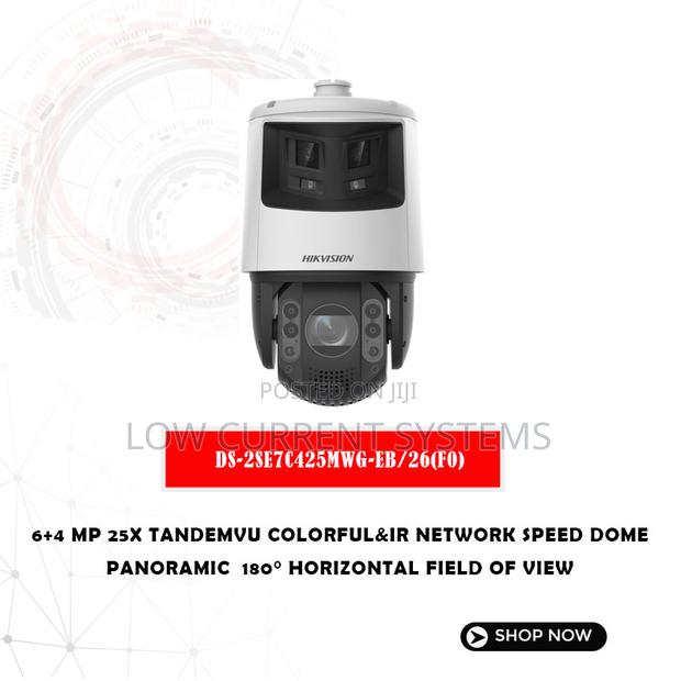 Hikvision 6mp Outdoor Tandemvu Panoramic Ptz Ip Camera Dual · Photo 4