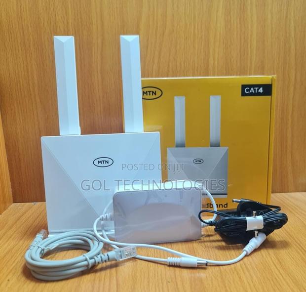 4G Universal SIM Router With Backup Battery ZTL MTN · Photo 2