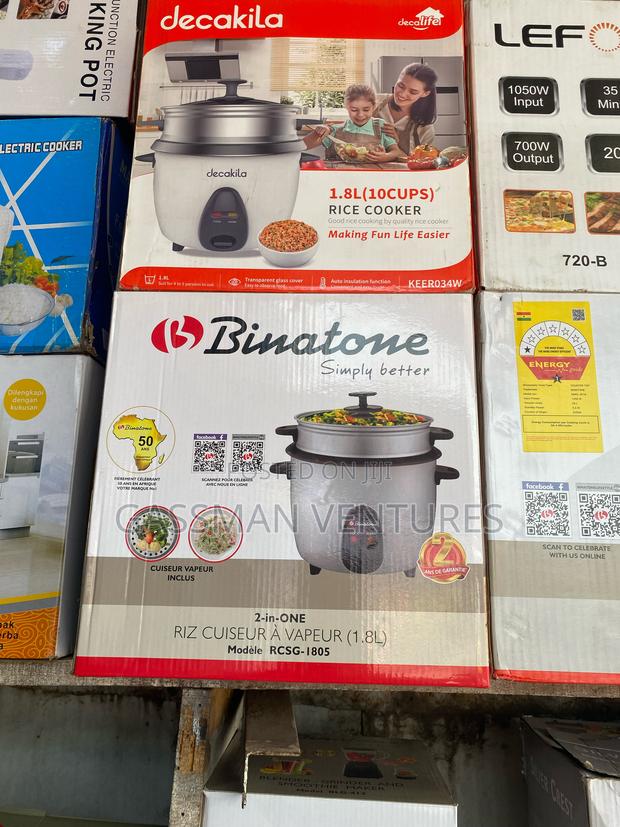 Binatone 1.8L (10cups) Rice Cooker