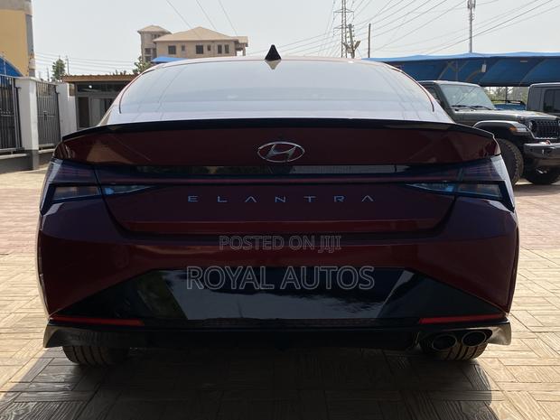 Hyundai Elantra N Line 2021 Red photo 4