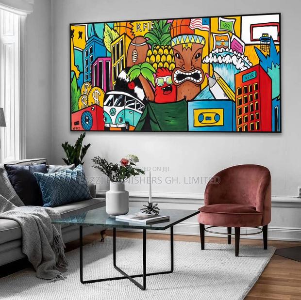 Wall Arts Canvas Decor De African Picture Frame · Photo 4