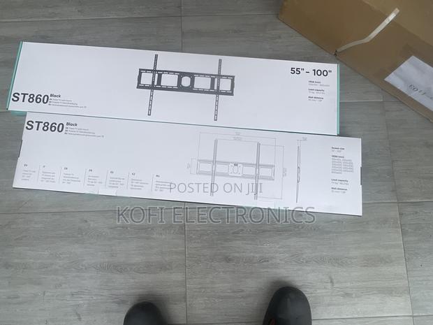 New Tilting Wall Mount For TV LED LCD 55-100" Black · Photo 2