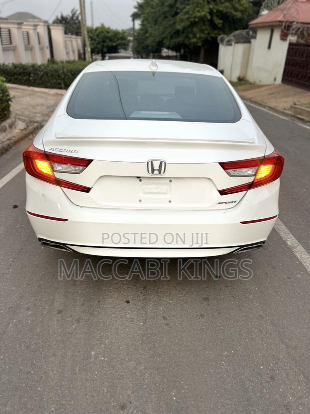Honda Accord EX (1.5L 4cyl Turbo CVT) 2019 White photo 5