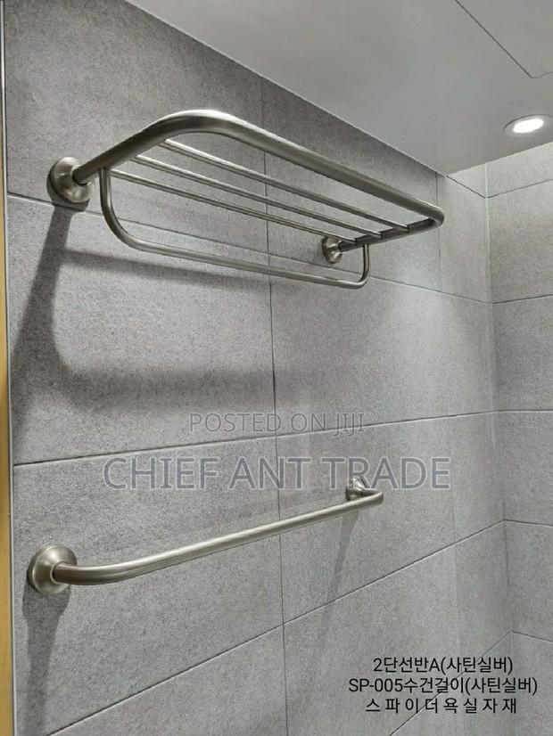 Towel Rod. Silver. 90cm. 9901 · Photo 4