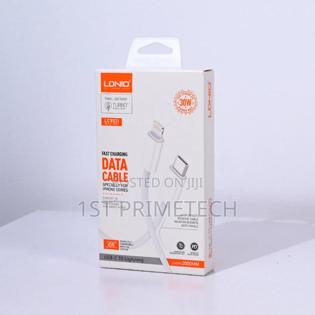 Ldnio 2 Meter Type C to Lightning Cable (Lc902i)