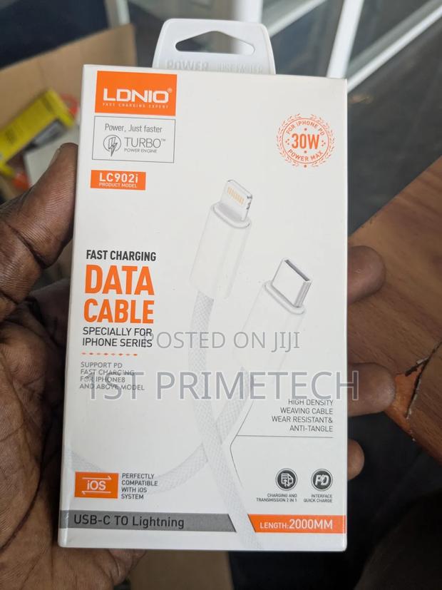 Ldnio 2 Meter Type C to Lightning Cable (Lc902i) photo 3