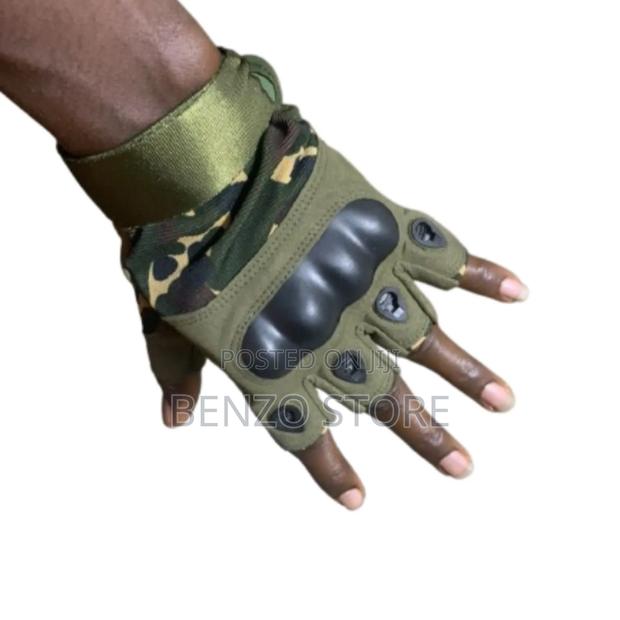Original Strong Leather Hand Gloves for Gym and Riding · Photo 4