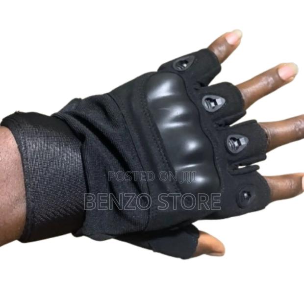 Leather Hand Gloves for Gym, Military and Riding Available · Photo 3