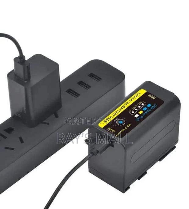 Video Light Battery With Charger