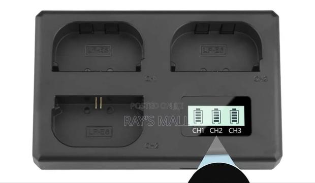 CANON Lp-E6/E6nh Triple Battery Charger