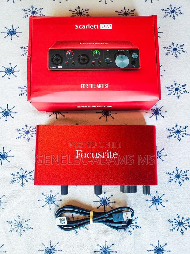 Brand New Focusrite Scarlet 2i2 3rd Generation photo 2