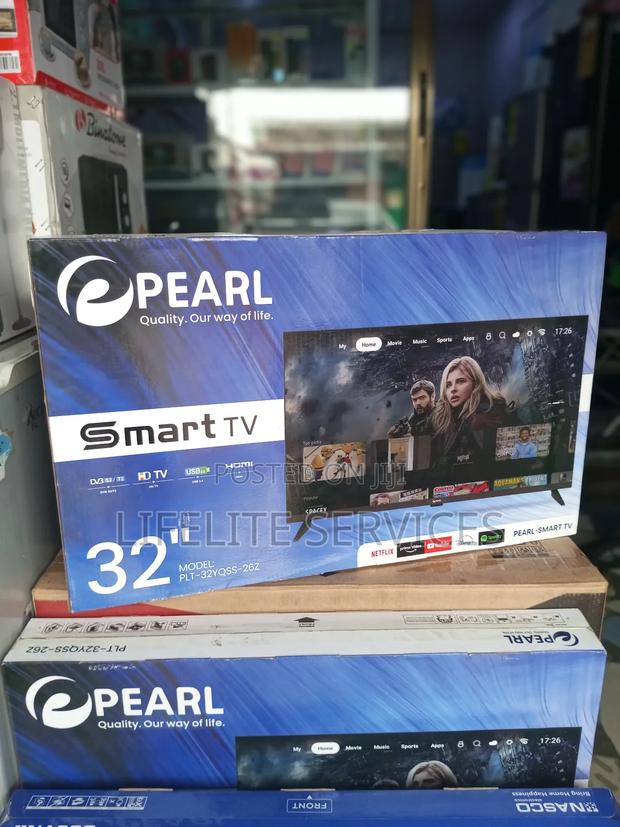 Slim Frame Smart Tv 32- Pearl