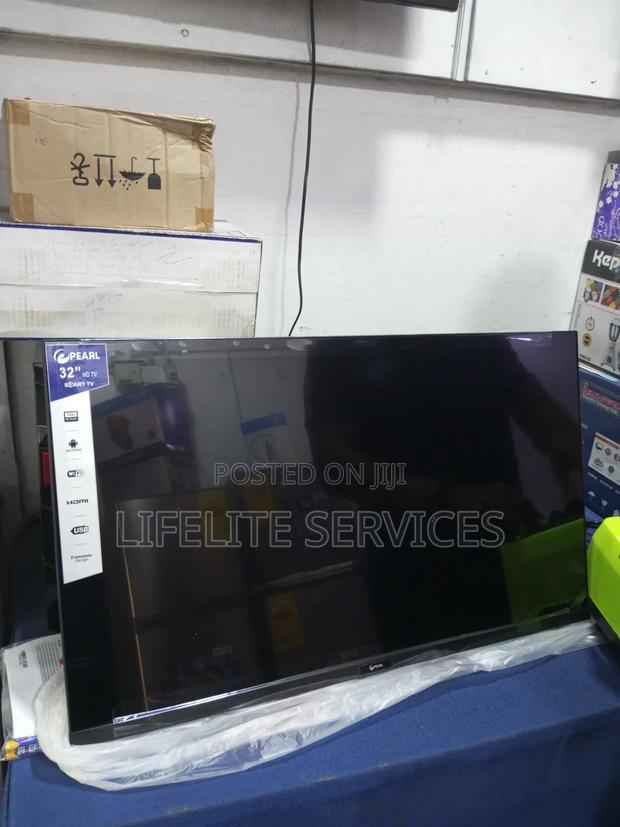 Slim Frame Smart Tv 32- Pearl