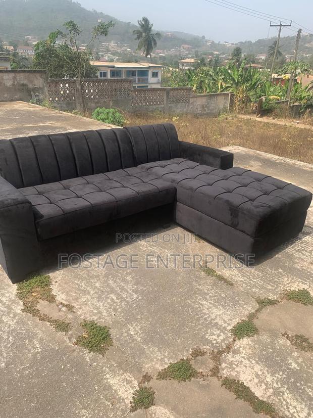 High Quality Foreign Black Sofa Free Delivery