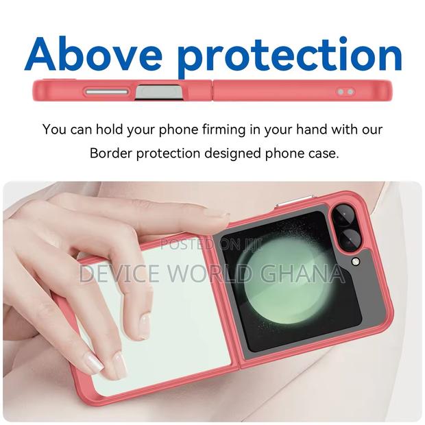 Transparent Color Case Available for Samsung Z Flip 6 and 5 photo 4