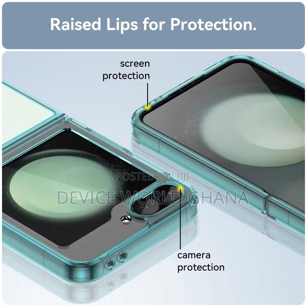 Transparent Color Case Available for Samsung Z Flip 6 and 5 photo 6