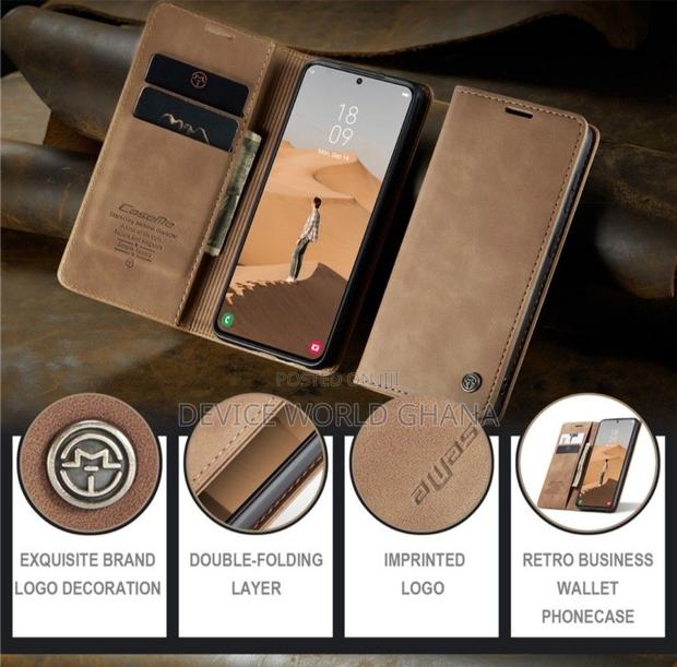 Nn Caseme Leather Flip Case for Samsung S24fe S23fe S21fe photo 6