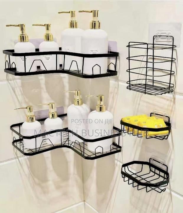 5pcs Bathroom Corner Shelf