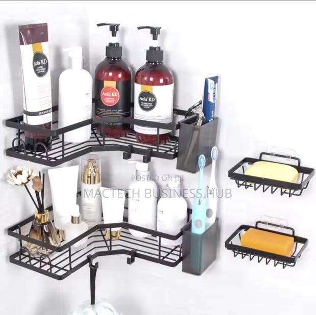 5pcs Bathroom Corner Shelf photo 2