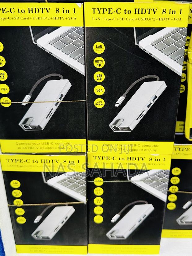 Type C To Hdmi And Vga ( 8 In 1 ) · Photo 2