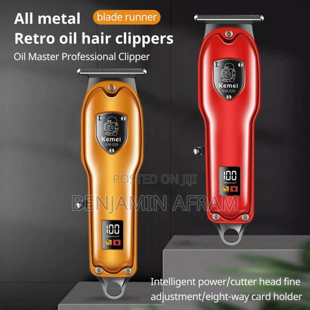 Rechargeable Digital USD Cordless Hair Clippers KM-026 · Photo 3