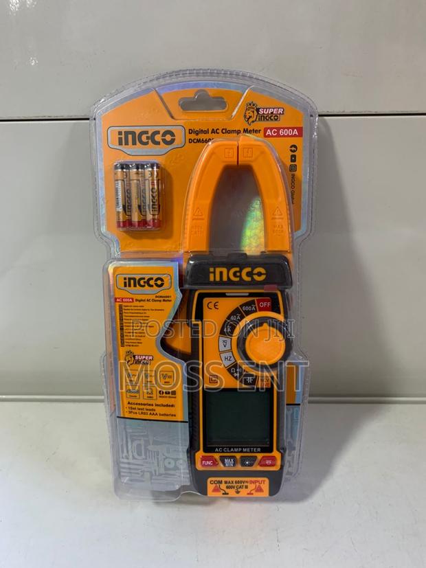 Digital Ac Clamp Meter Ac 600a - Dcm66001 · Photo 4