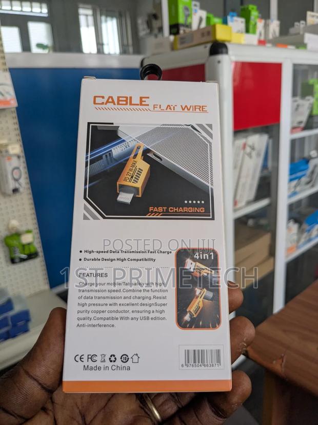 (2 Meter)4-in-1 65w/27w Fast Charging Cable photo 2