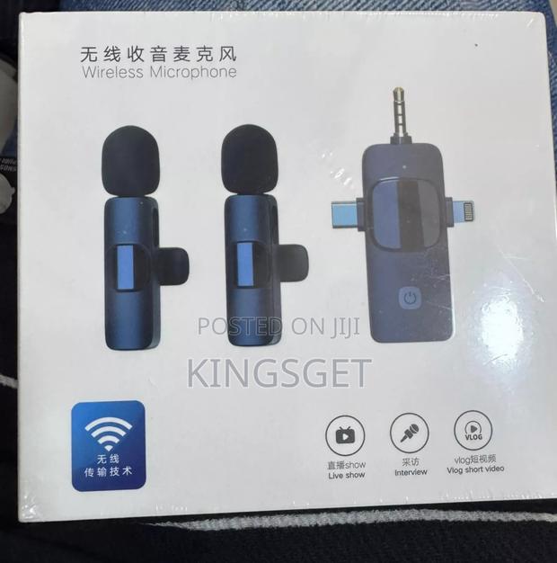 2 in 1 Wireless Microphone for Type C, iPhone and Android photo 2
