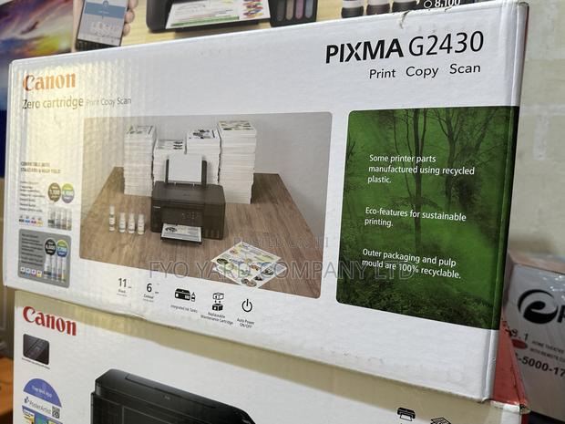 Use the Canon Pixma Ink Tank 3-in-1 Printer. · Photo 2